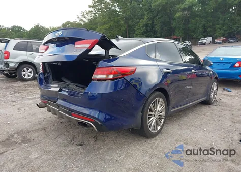2018 Kia Optima Sx Turbo from USA, damaged, VIN 5XXGV4L24JG217412